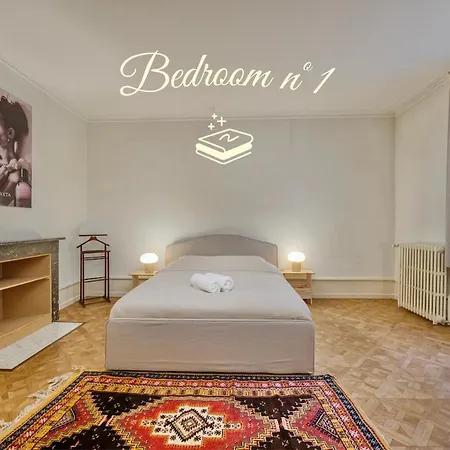 公寓 Bedroom 1 - Elegance & Comfort - Coliving Historic House *